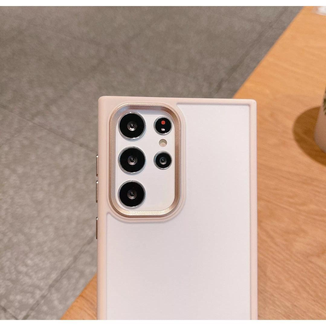 Samsung Galaxy Case Metallic Matte - Rose Gold - CASELIX