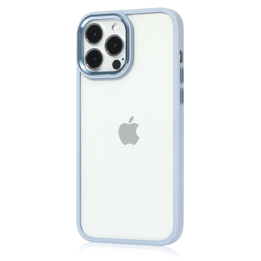 iPhone Clear Case Metallic - Sierra Blue - CASELIX