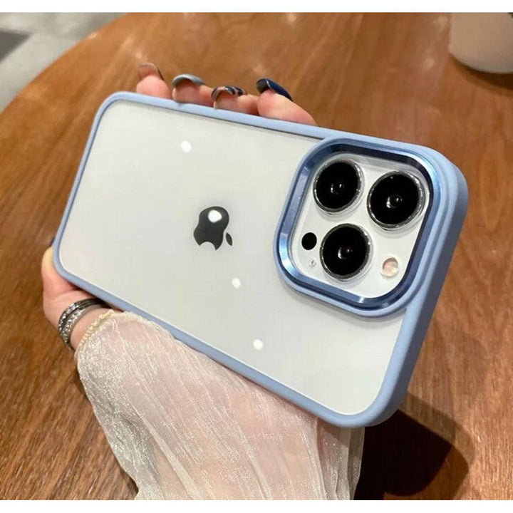 iPhone Clear Case Metallic - Sierra Blue - CASELIX