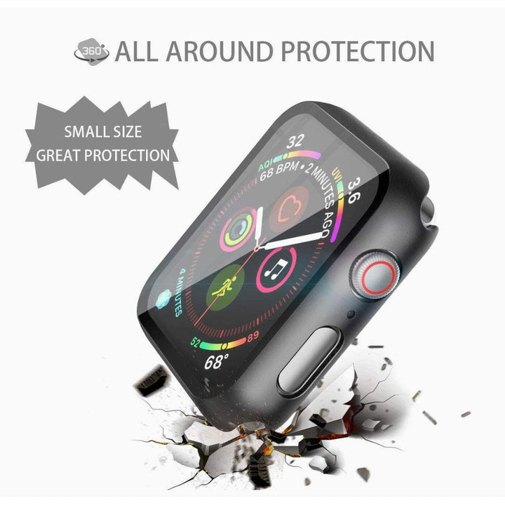 Apple Watch Screen Protector Case - Black - CASELIX