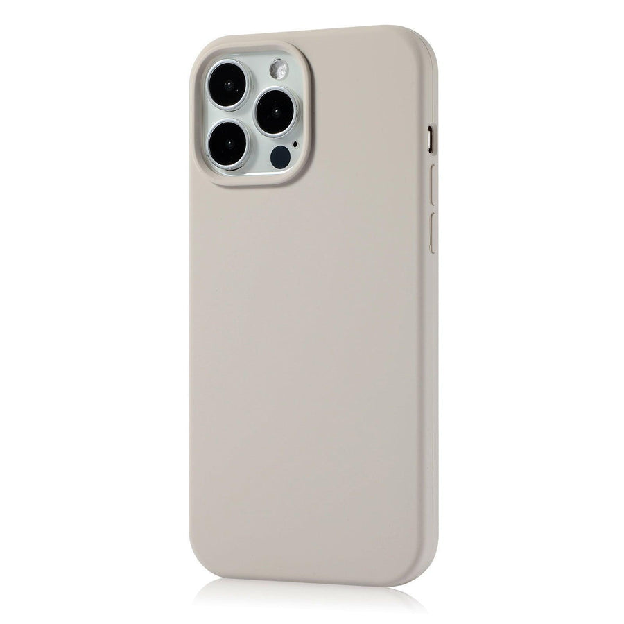 iPhone Case Silicone - Stone Gray - CASELIX