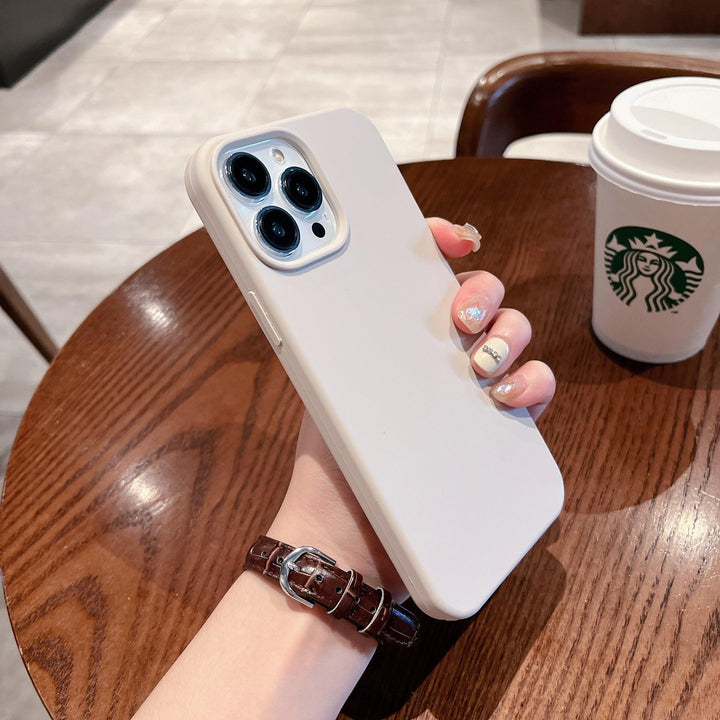 iPhone Case Silicone - Stone Gray - CASELIX