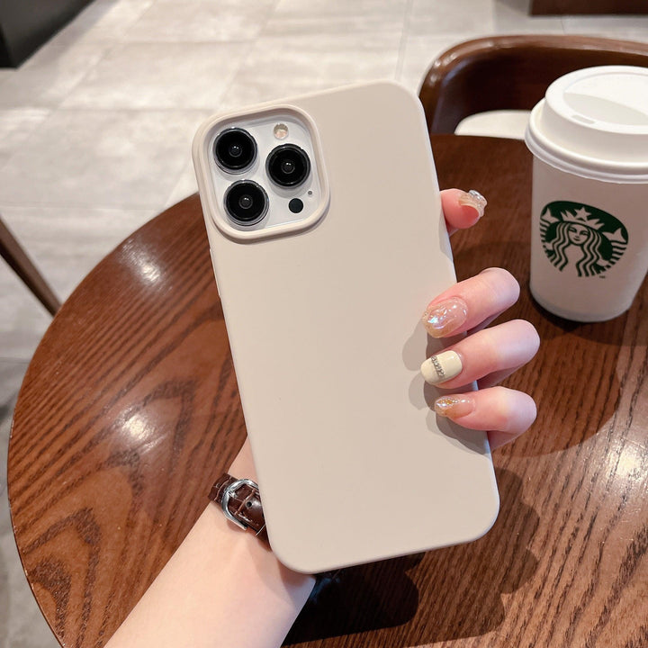 iPhone Case Silicone - Stone Gray - CASELIX