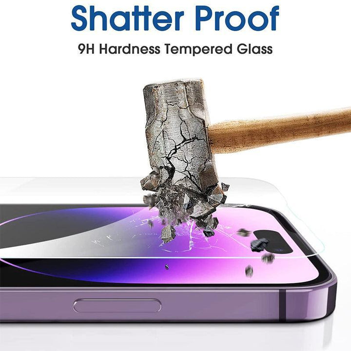 Premium Full Edge iPhone Tempered Glass Screen Protector - Crystal Clear - CASELIX