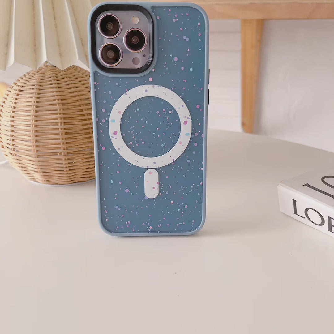 Funda para iPhone Clear Laser Hearts - Holográfica