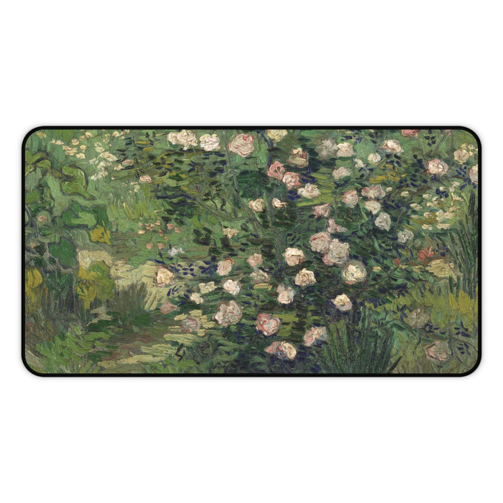 Van Gogh Roses Painting Mouse Pad