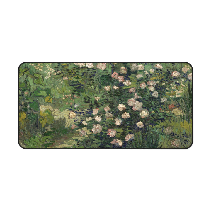 Van Gogh Roses Painting Mouse Pad