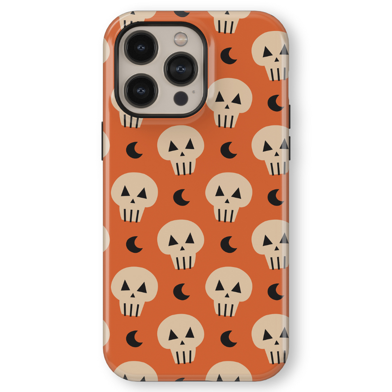 Pumpkin Pulse iPhone Case