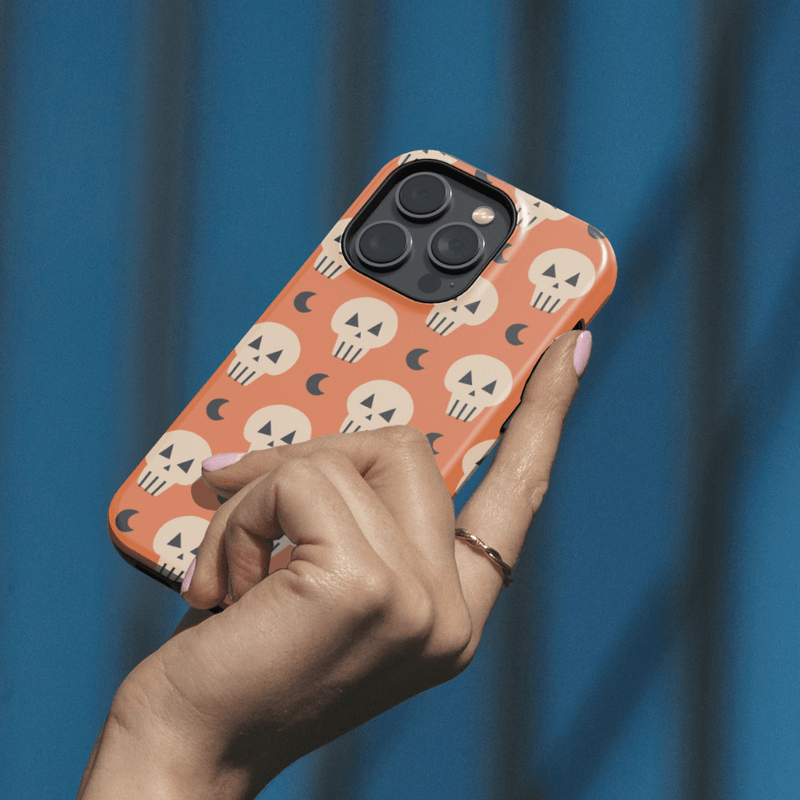 Pumpkin Pulse iPhone Case