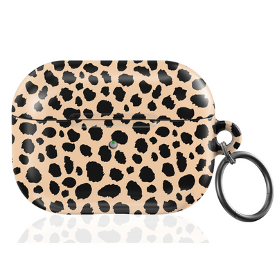 Apricot Cheetah AirPod Case