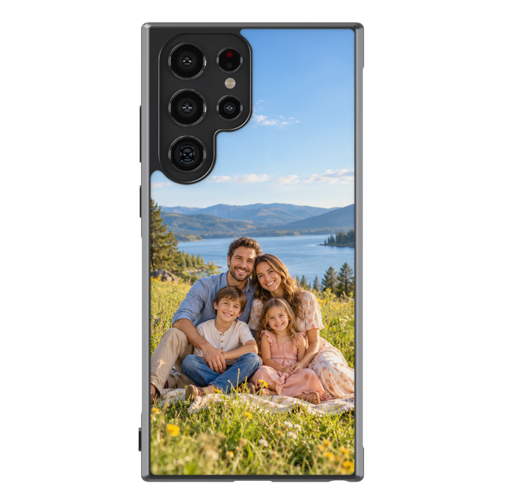 Custom Photo Case Galaxy Samsung Galaxy custom photo case — lifestyle view