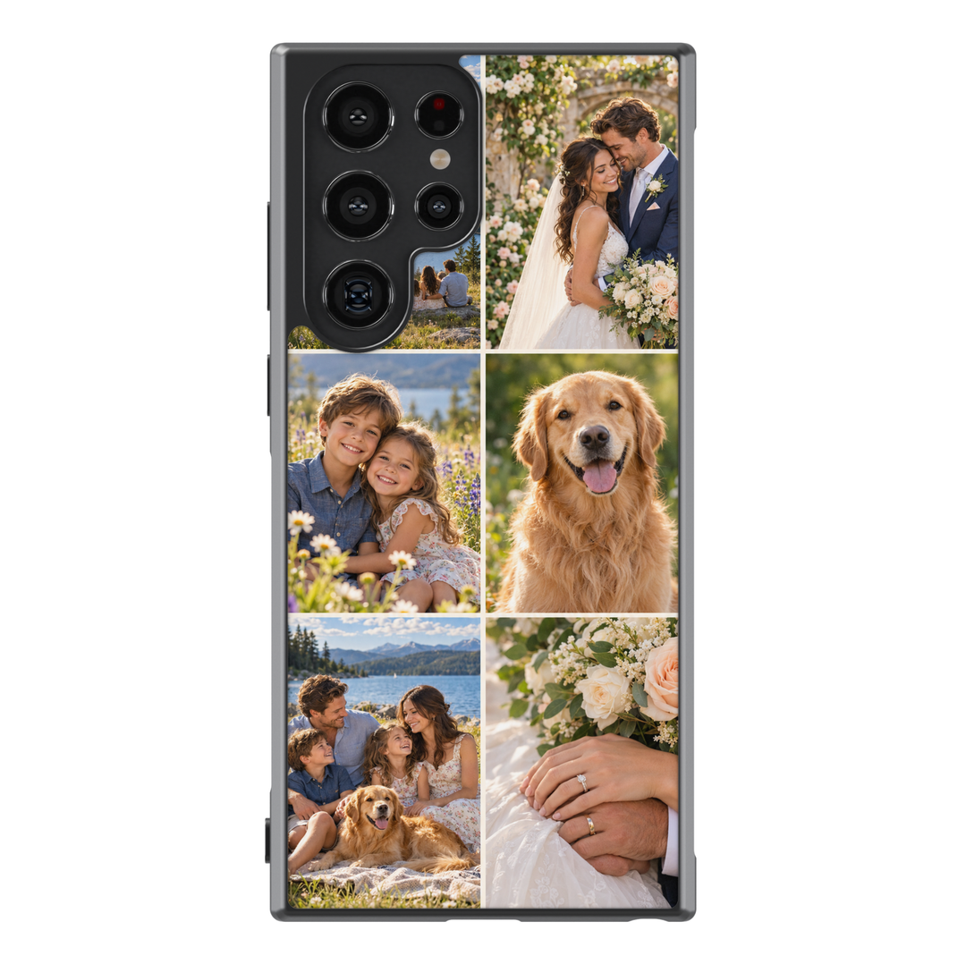 Collage Photo Case - Galaxy Samsung Galaxy custom photo collage case — protective-case view