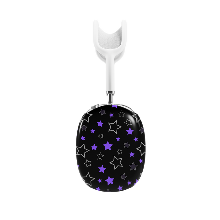 Girly AirPods Max cover with cosmic pattern, cute aesthetic AirPods Max skin, protective case for Apple AirPods Max headphones