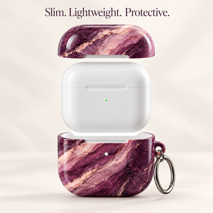 Plum Veil — AirPods Case