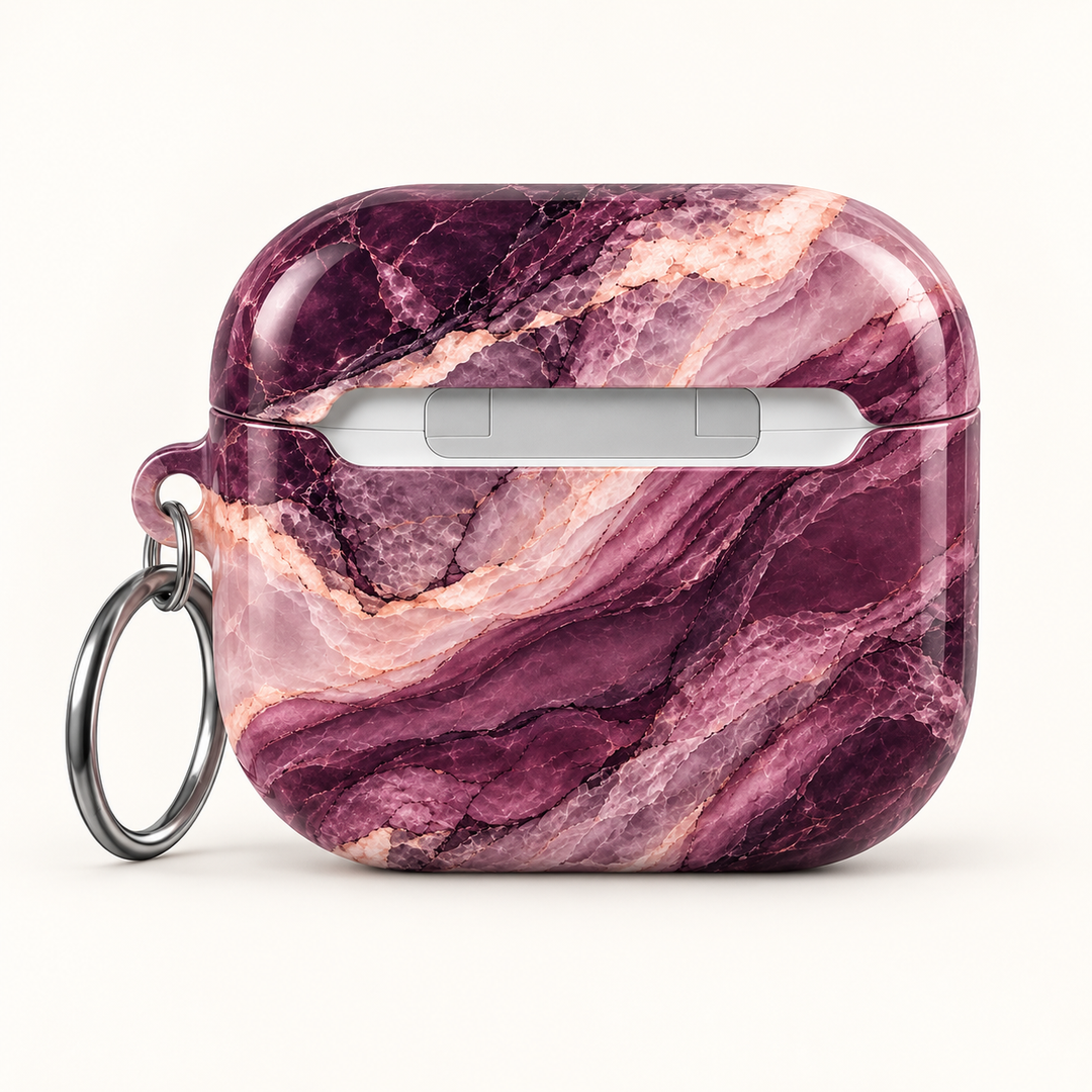 Plum Veil — AirPods Case