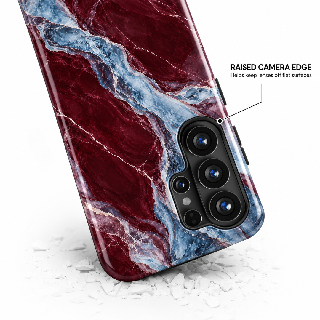 Burgundy Marble