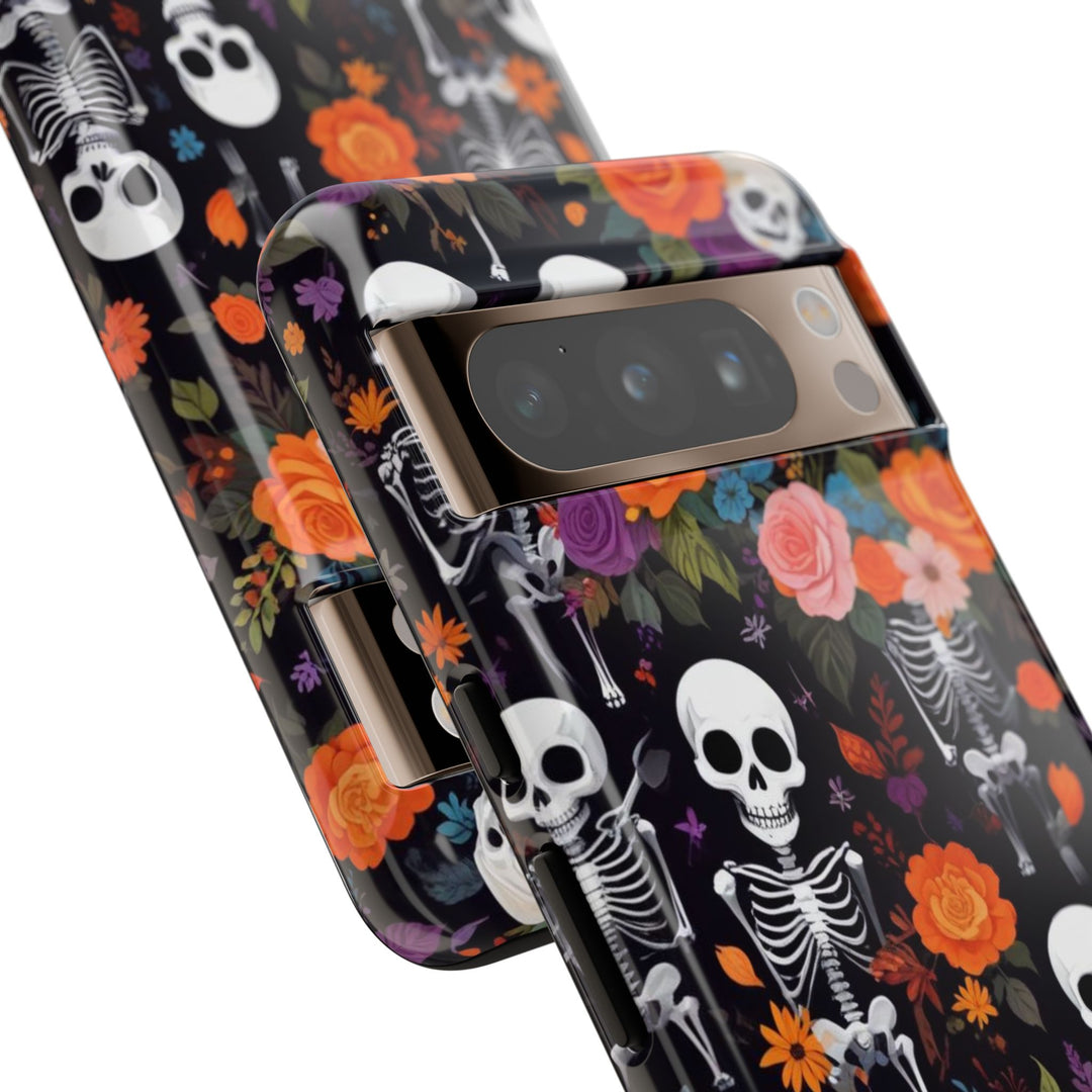 Protective cases for Google Pixel, including Pixel 7 Pro, Pixel 8 Pro, Pixel 9 Pro, Pixel 6 Pro, Pixel 8a, Pixel 7a, Pixel 6a, Pixel 9 Pro XL, Pixel 5, and Pixel 4 XL. Halloween Pixel Case
