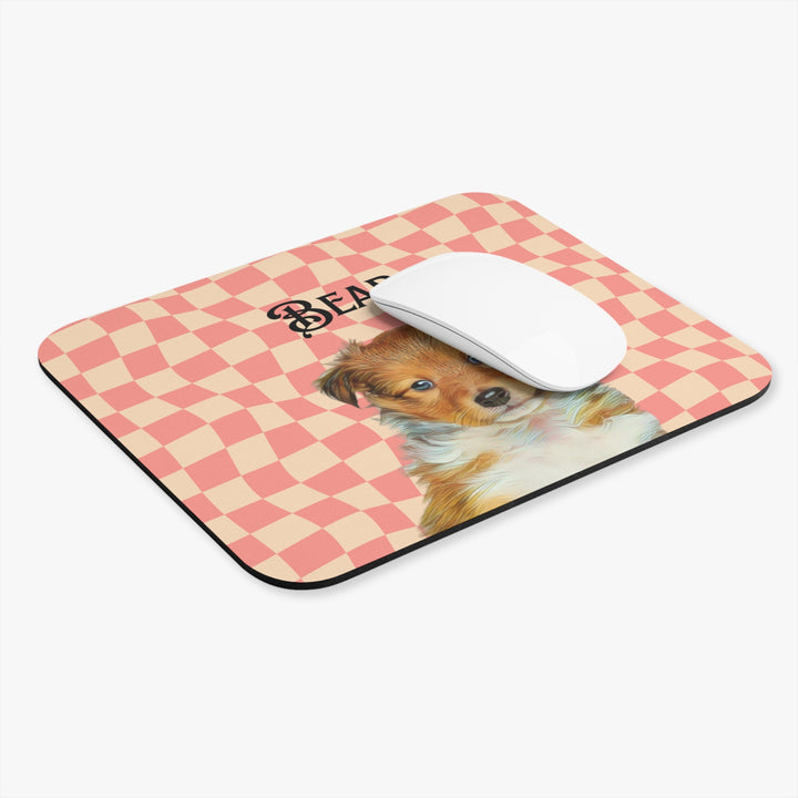 custom dog portrait, dog mouse pad, pet mouse pad, custom mouse pad, pet name mouse, cat gaming mouse pad, custom dog mouse pad, dog products, dog mom gift idea, custom pet mouse pad, pet memorial gift, dog memorial gift, gifts for dog lovers