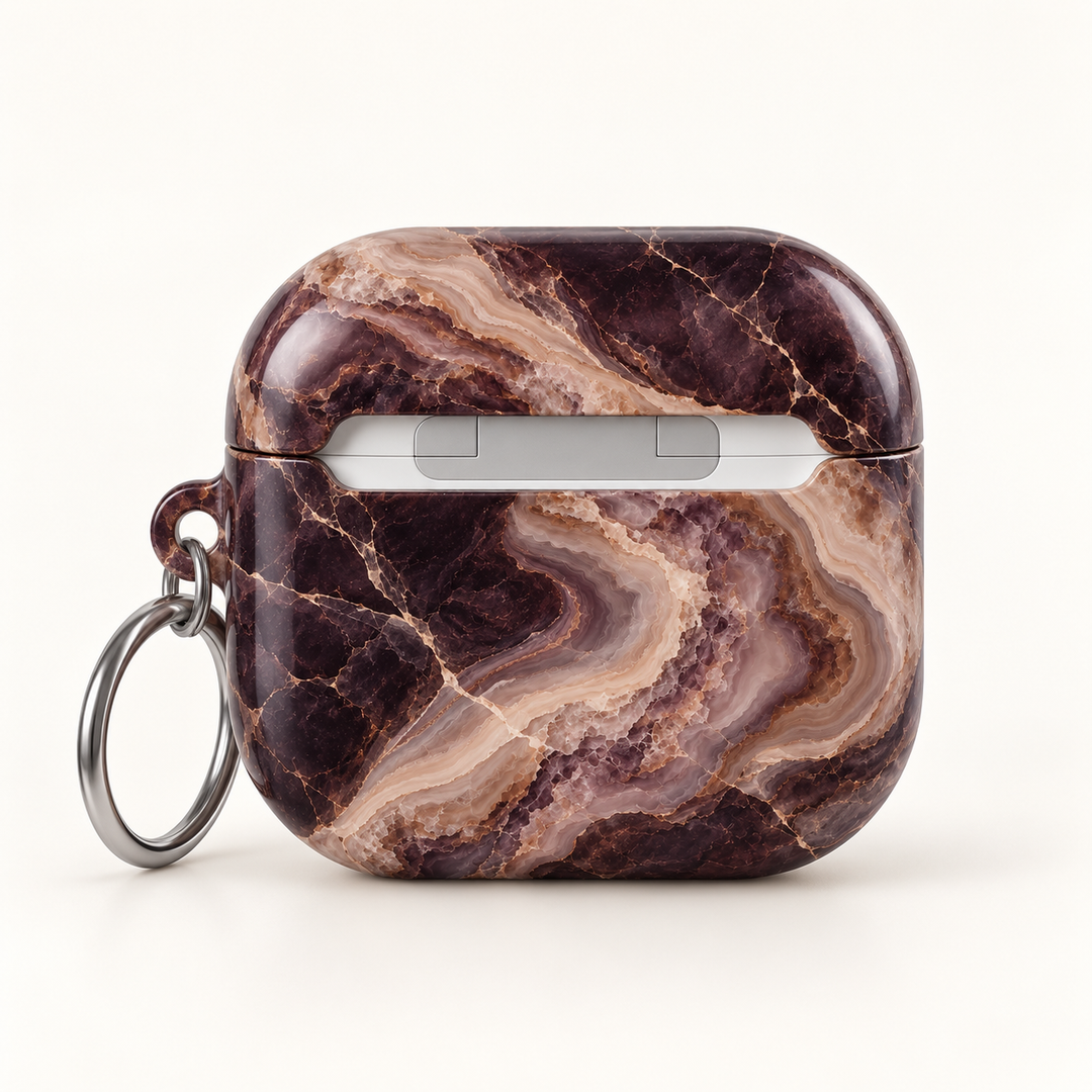 Espresso Veil — AirPods Case