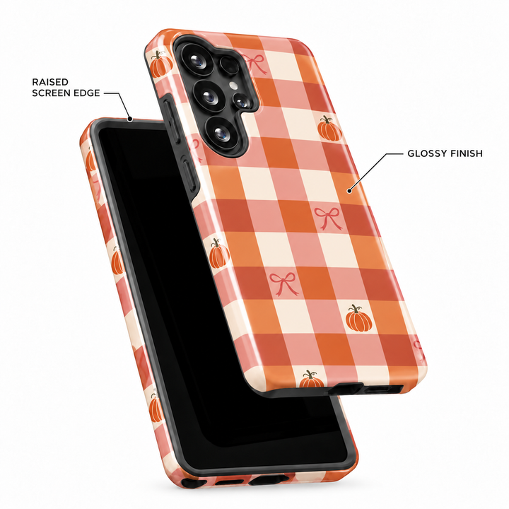 Pumpkin Gingham