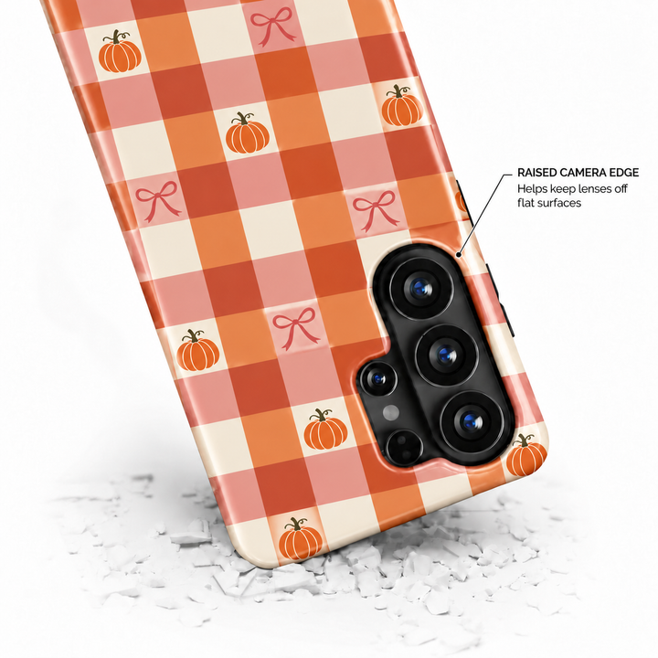 Pumpkin Gingham