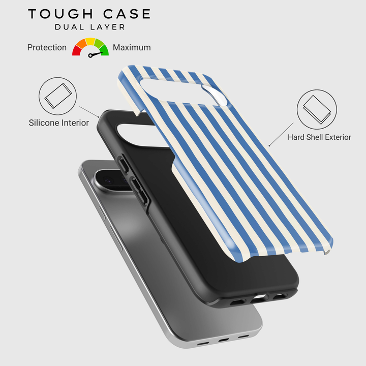 Coastal Blue Stripes