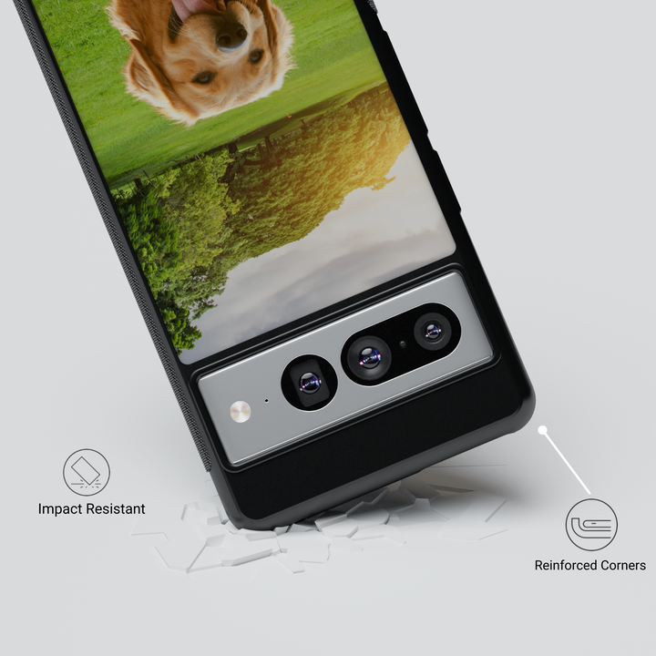 Estuche para teléfono con retrato personalizado - Estuche para teléfono con impresión fotográfica personalizada para iPhone