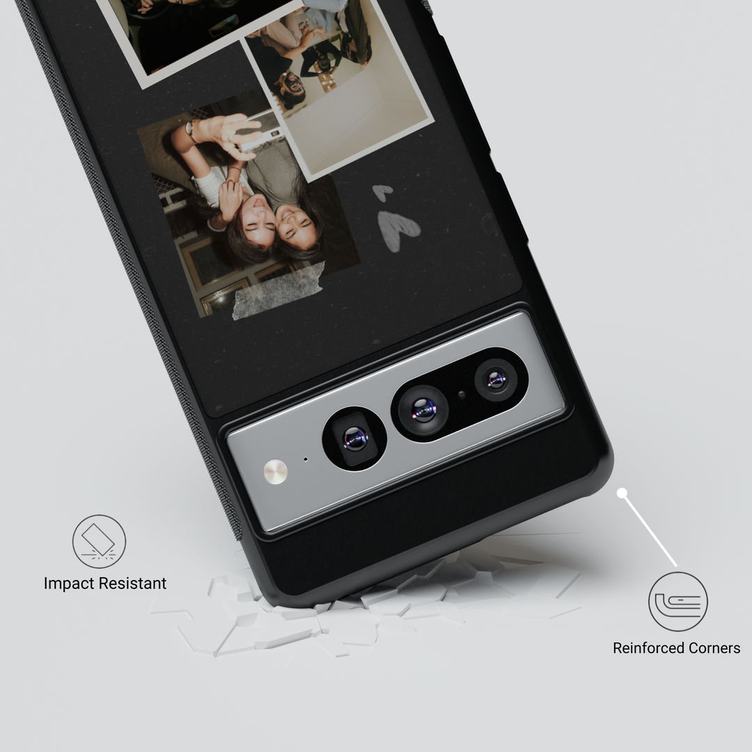Estuche para teléfono con retrato personalizado - Estuche para teléfono con impresión fotográfica personalizada para iPhone