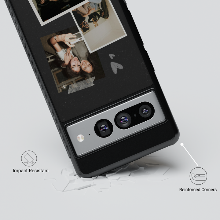 Estuche para teléfono con retrato personalizado - Estuche para teléfono con impresión fotográfica personalizada para iPhone