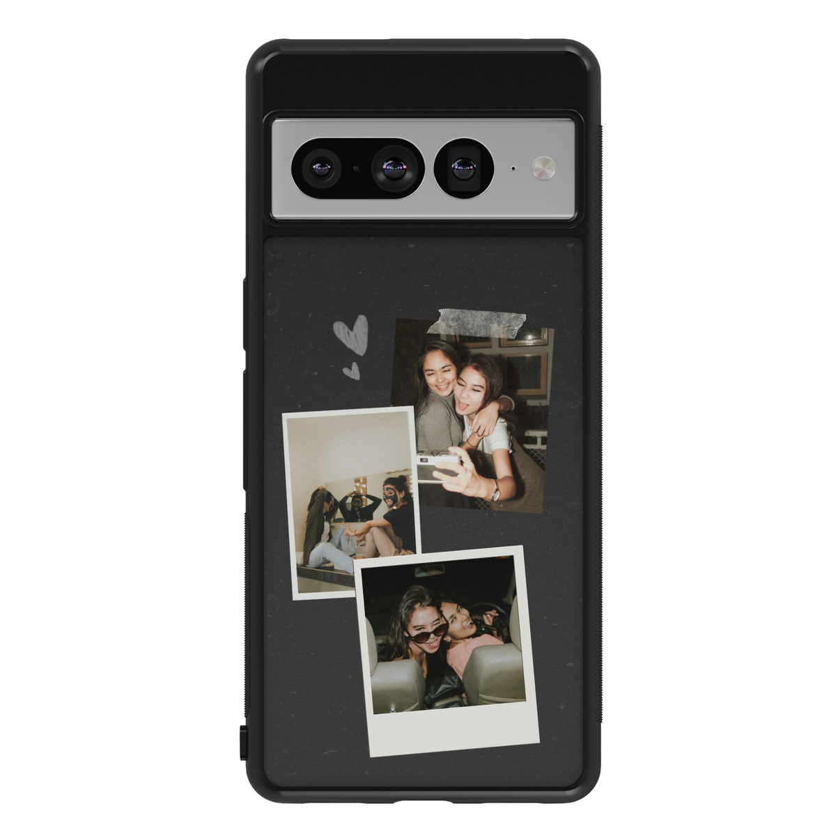 Custom Polaroid Photo Collage Phone Case for Google Pixel 9 Pro XL, Pixel 9, Pixel 9 Pro, Pixel 8 Pro, Pixel 8a, Pixel 8 – Personalized Aesthetic Scrapbook Style

