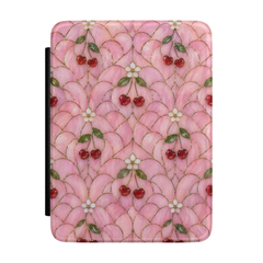 Pink Cherry Charm Kindle Sleeve