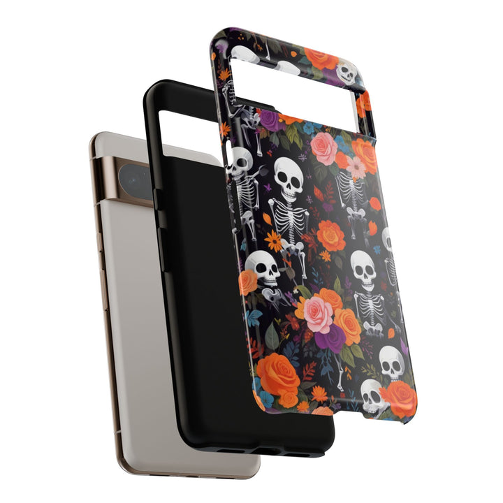 Protective cases for Google Pixel, including Pixel 7 Pro, Pixel 8 Pro, Pixel 9 Pro, Pixel 6 Pro, Pixel 8a, Pixel 7a, Pixel 6a, Pixel 9 Pro XL, Pixel 5, and Pixel 4 XL. Halloween Pixel Case