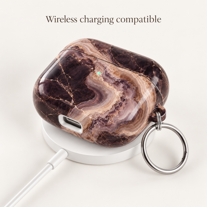 Espresso Veil — AirPods Case