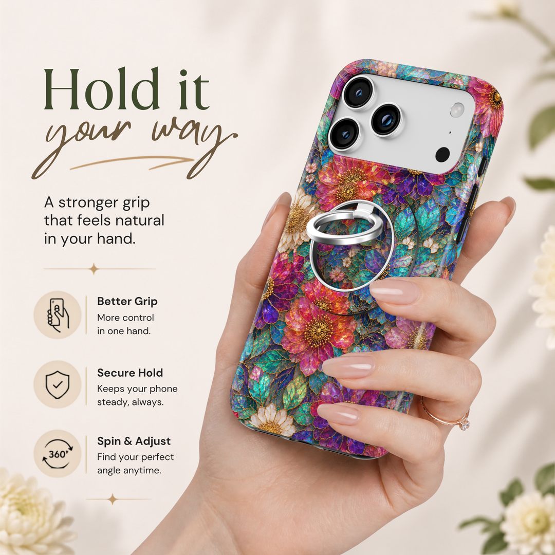 Jewel Bloom MagSafe Ring Holder