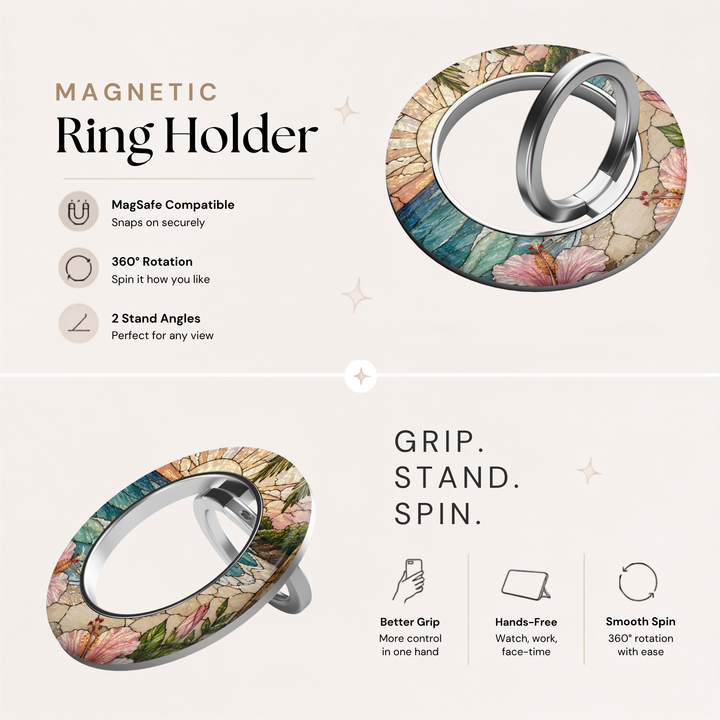 Island Paradise MagSafe Ring Holder