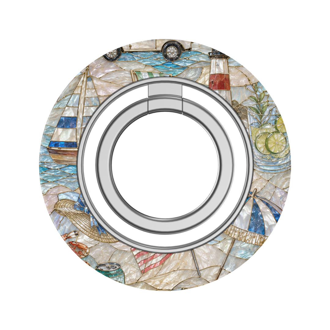 Coastal Escape MagSafe Ring Holder