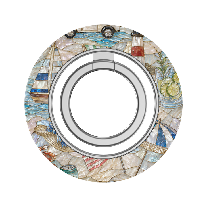 Coastal Escape MagSafe Ring Holder