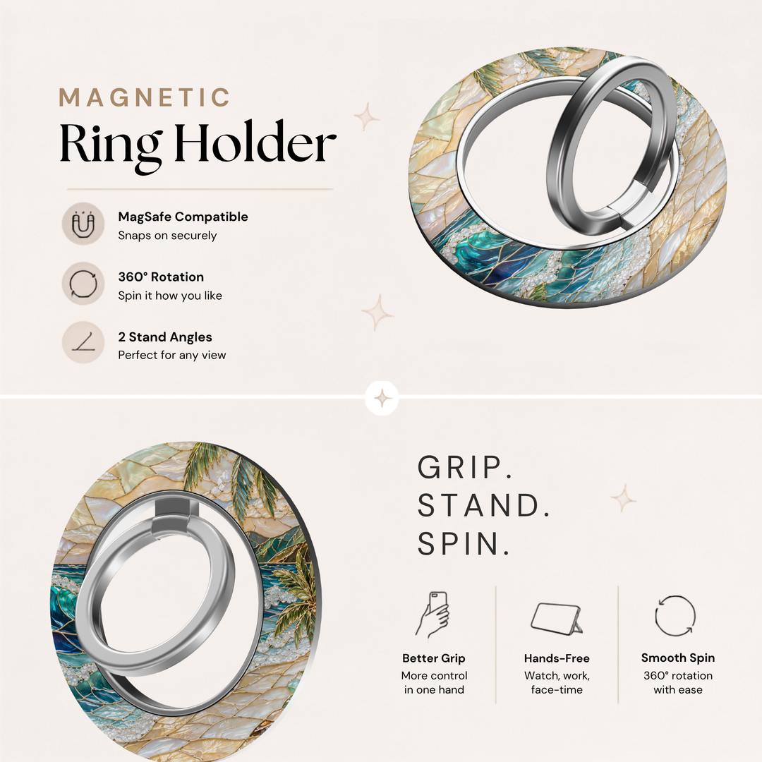 Opal Coast MagSafe Ring Holder