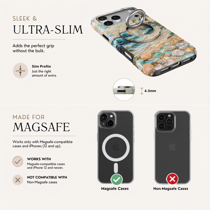Opal Coast MagSafe Ring Holder