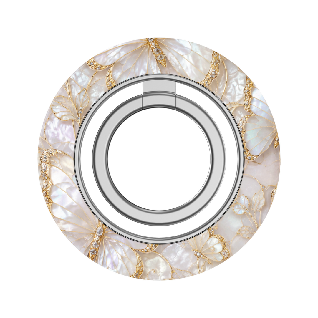Pearl Butterfly MagSafe Ring Holder