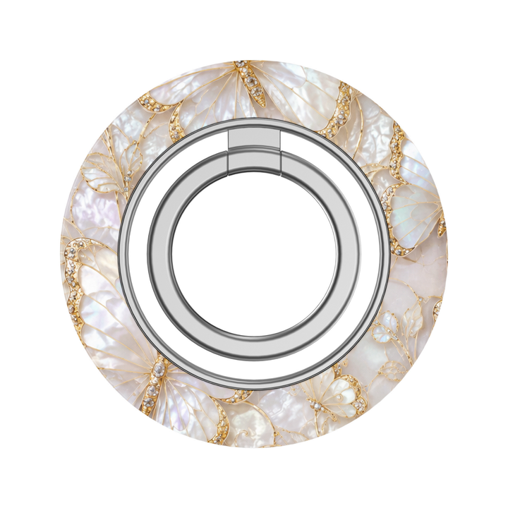 Pearl Butterfly MagSafe Ring Holder