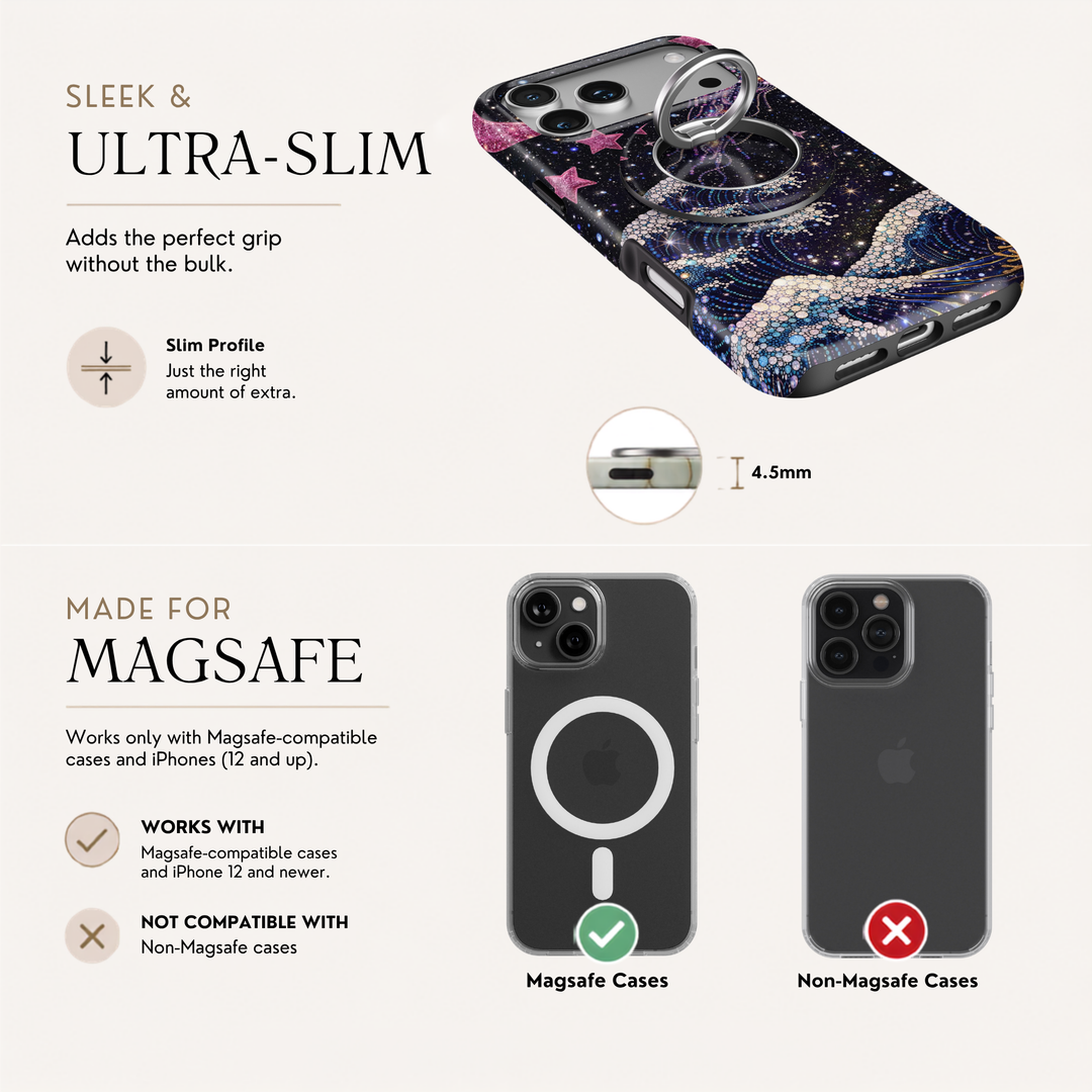 Cosmic Jewel MagSafe Ring Holder