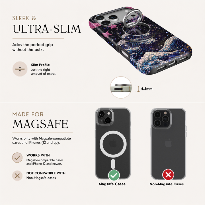 Cosmic Jewel MagSafe Ring Holder