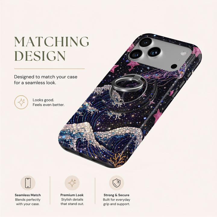 Cosmic Jewel MagSafe Ring Holder