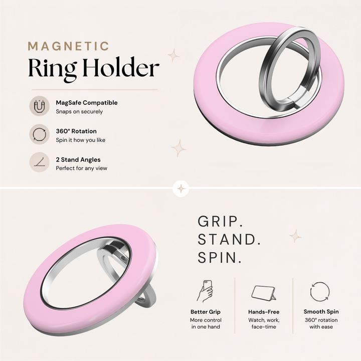 Blush Pink MagSafe Ring Holder
