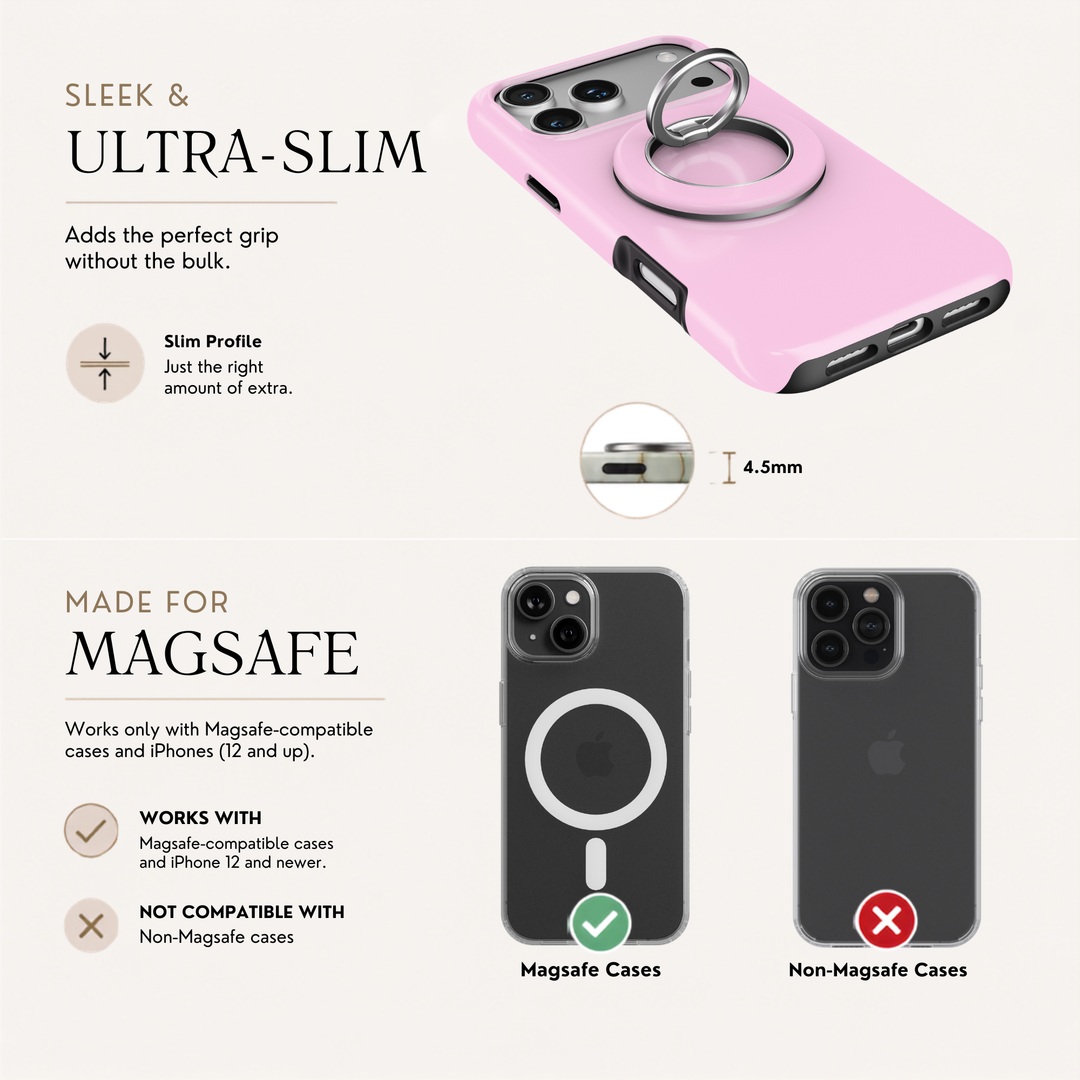 Blush Pink MagSafe Ring Holder