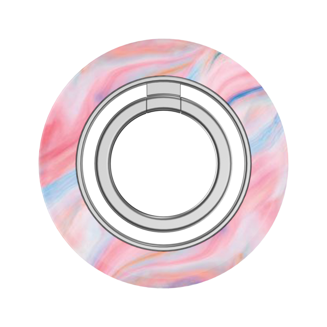 Pink Opal Swirl MagSafe Ring Holder