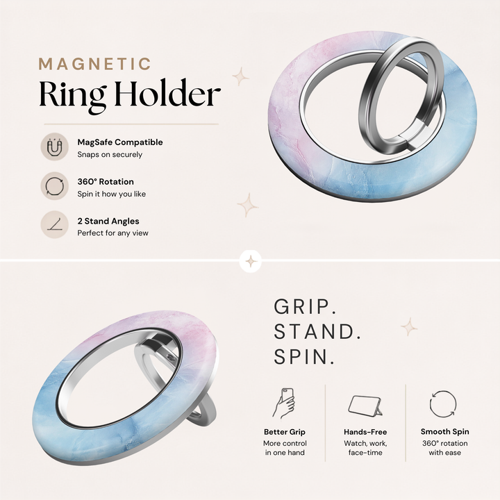 Cotton Candy Sky MagSafe Ring Holder