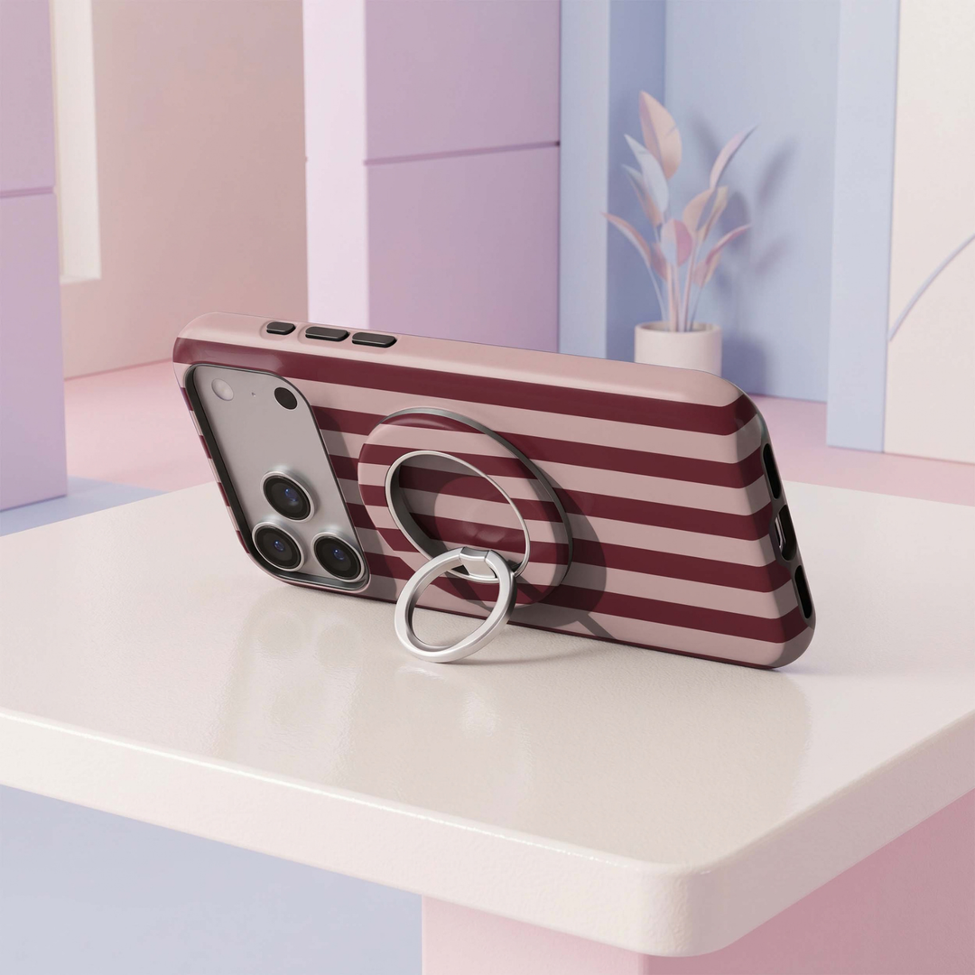 Soporte para anillo de teléfono Mariposa - Rosa