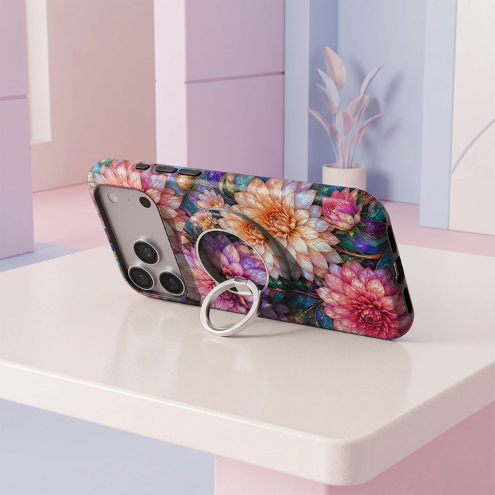 Soporte para anillo de teléfono Mariposa - Rosa